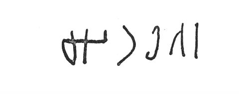 inscription of siglum SIJ 163