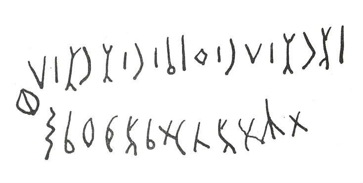 inscription of siglum SIJ 195