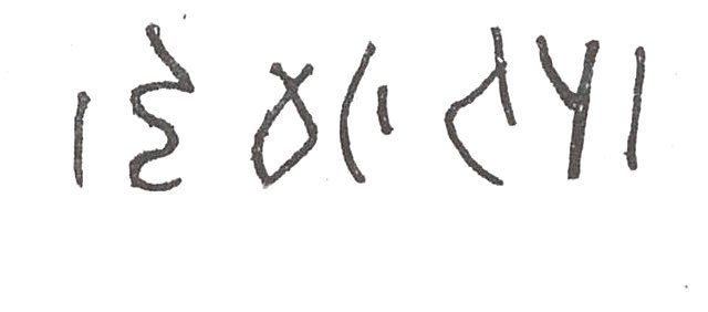 inscription of siglum SIJ 20