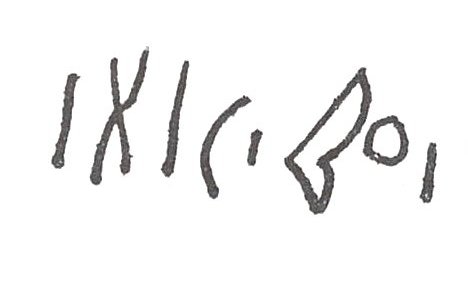 inscription of siglum SIJ 21