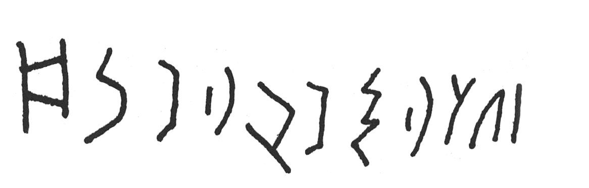 inscription of siglum SIJ 28