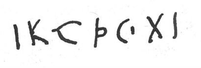 inscription of siglum SIJ 337