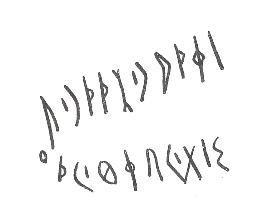 inscription of siglum SIJ 34