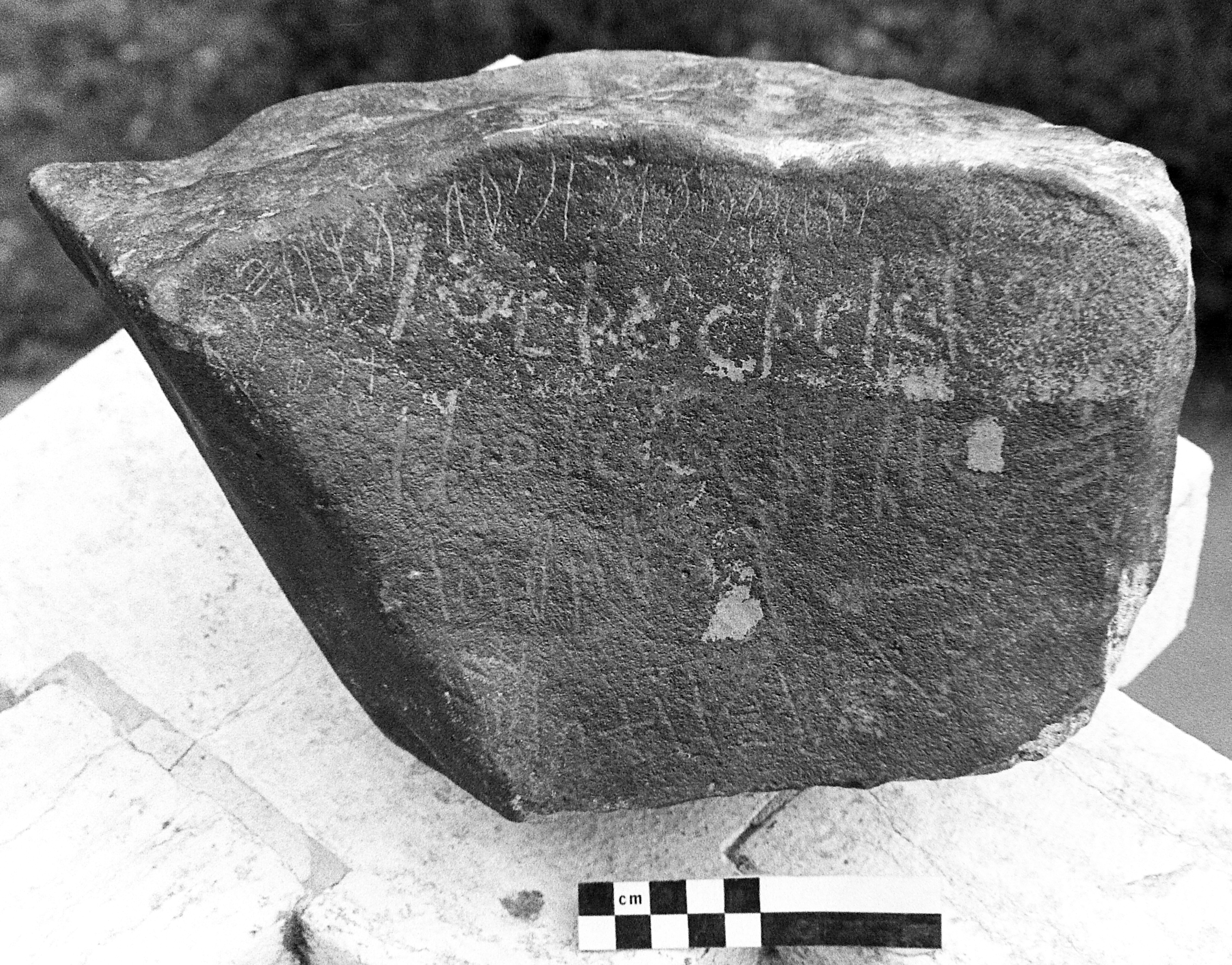 inscription of siglum SIJ 348