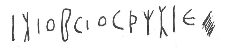 inscription of siglum SIJ 349