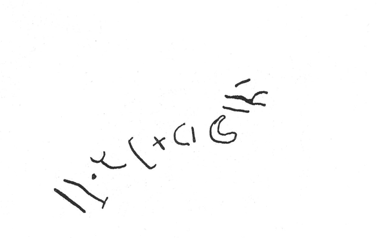 inscription of siglum SIJ 364