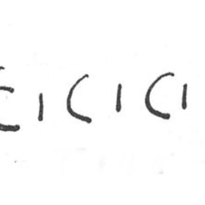 inscription of siglum SIJ 371