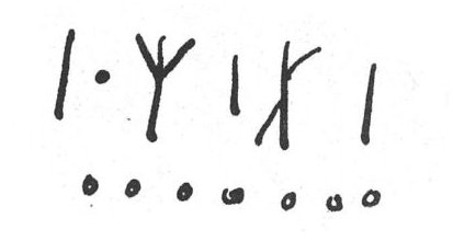 inscription of siglum SIJ 382