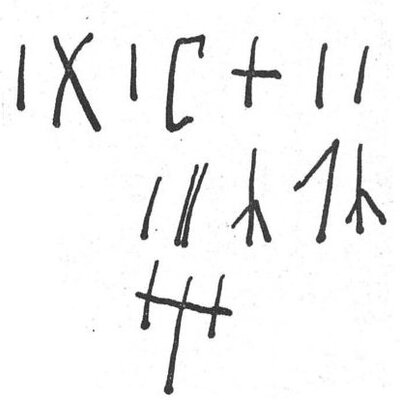 inscription of siglum SIJ 383