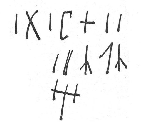 inscription of siglum SIJ 383