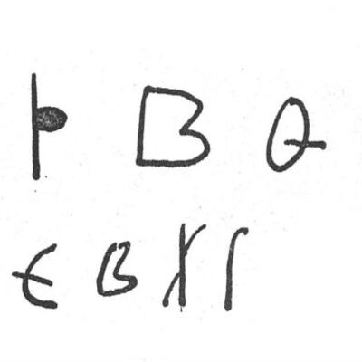 inscription of siglum SIJ 384