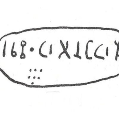 inscription of siglum SIJ 396