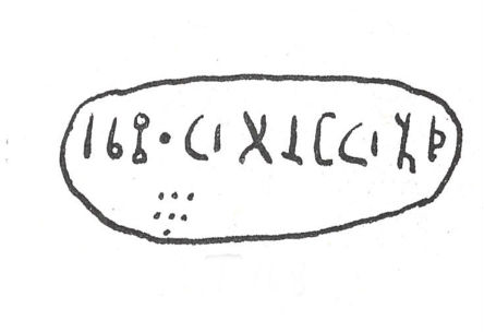 inscription of siglum SIJ 396