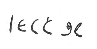 inscription of siglum SIJ 428