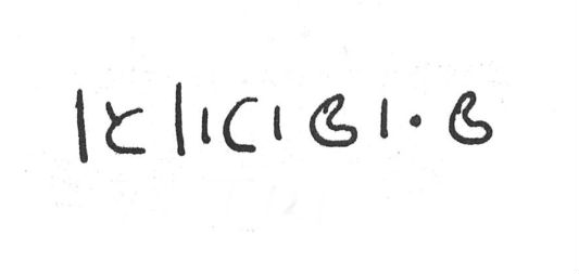 inscription of siglum SIJ 431