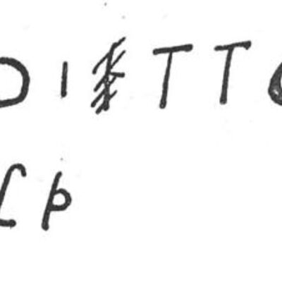 inscription of siglum SIJ 444