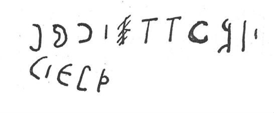 inscription of siglum SIJ 444