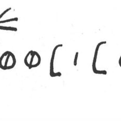 inscription of siglum SIJ 457