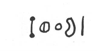 inscription of siglum SIJ 479