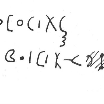 inscription of siglum SIJ 492