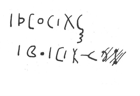 inscription of siglum SIJ 492