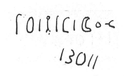 inscription of siglum SIJ 517.1