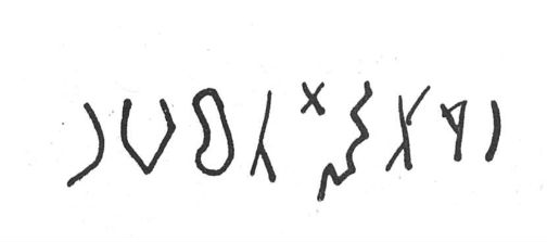 inscription of siglum SIJ 549