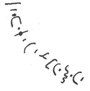 inscription of siglum SIJ 557