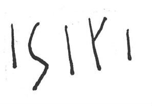 inscription of siglum SIJ 565