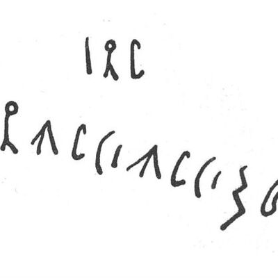 inscription of siglum SIJ 582.1