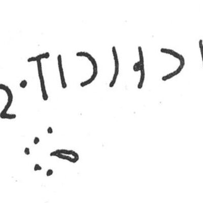 inscription of siglum SIJ 587