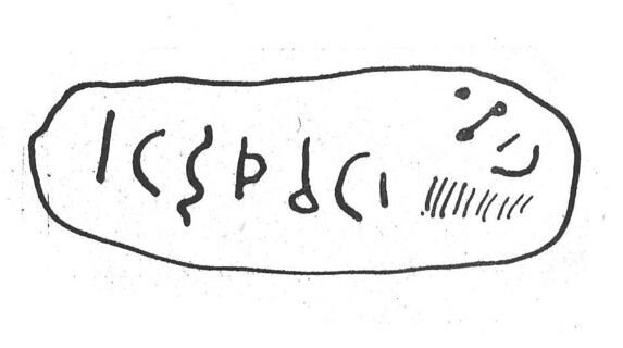 inscription of siglum SIJ 604