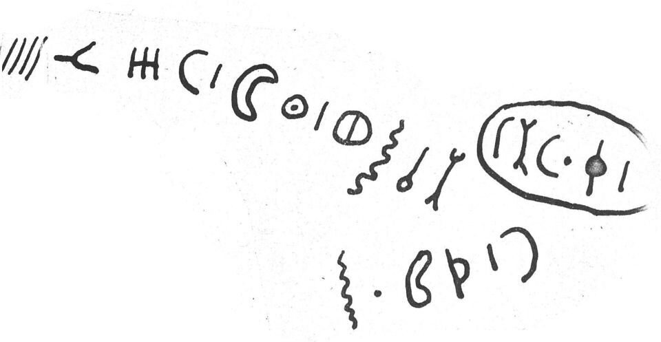 inscription of siglum SIJ 613