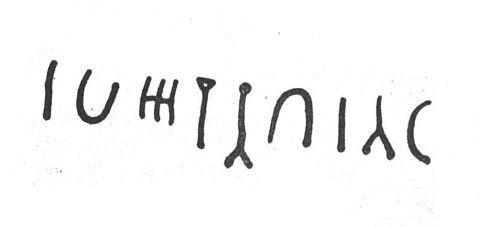 inscription of siglum SIJ 615