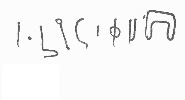 inscription of siglum SIJ 629