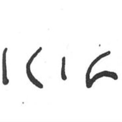 inscription of siglum SIJ 657