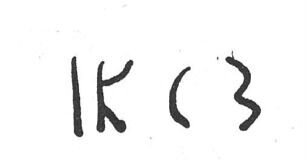 inscription of siglum SIJ 660