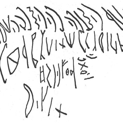 inscription of siglum SIJ 705.1