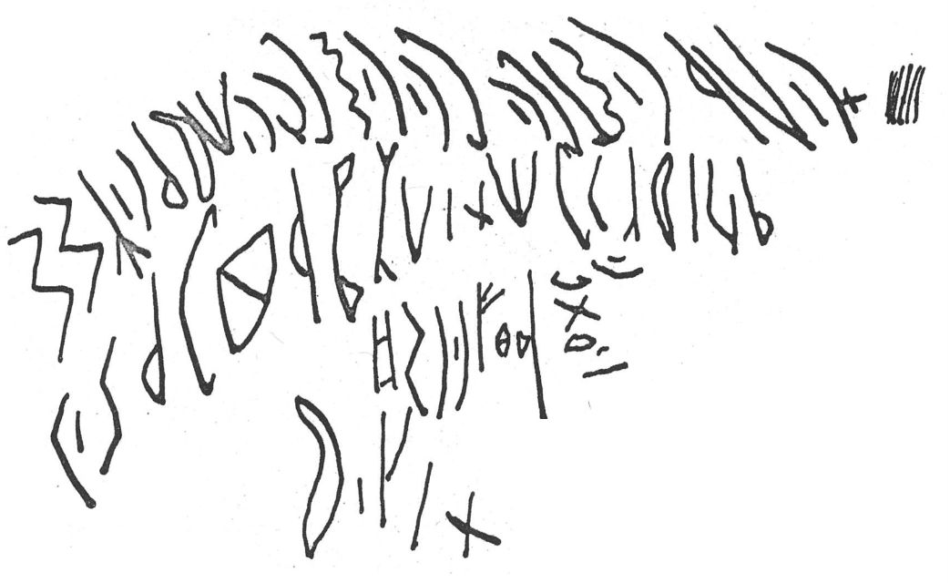 inscription of siglum SIJ 705.1