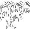 inscription of siglum SIJ 705