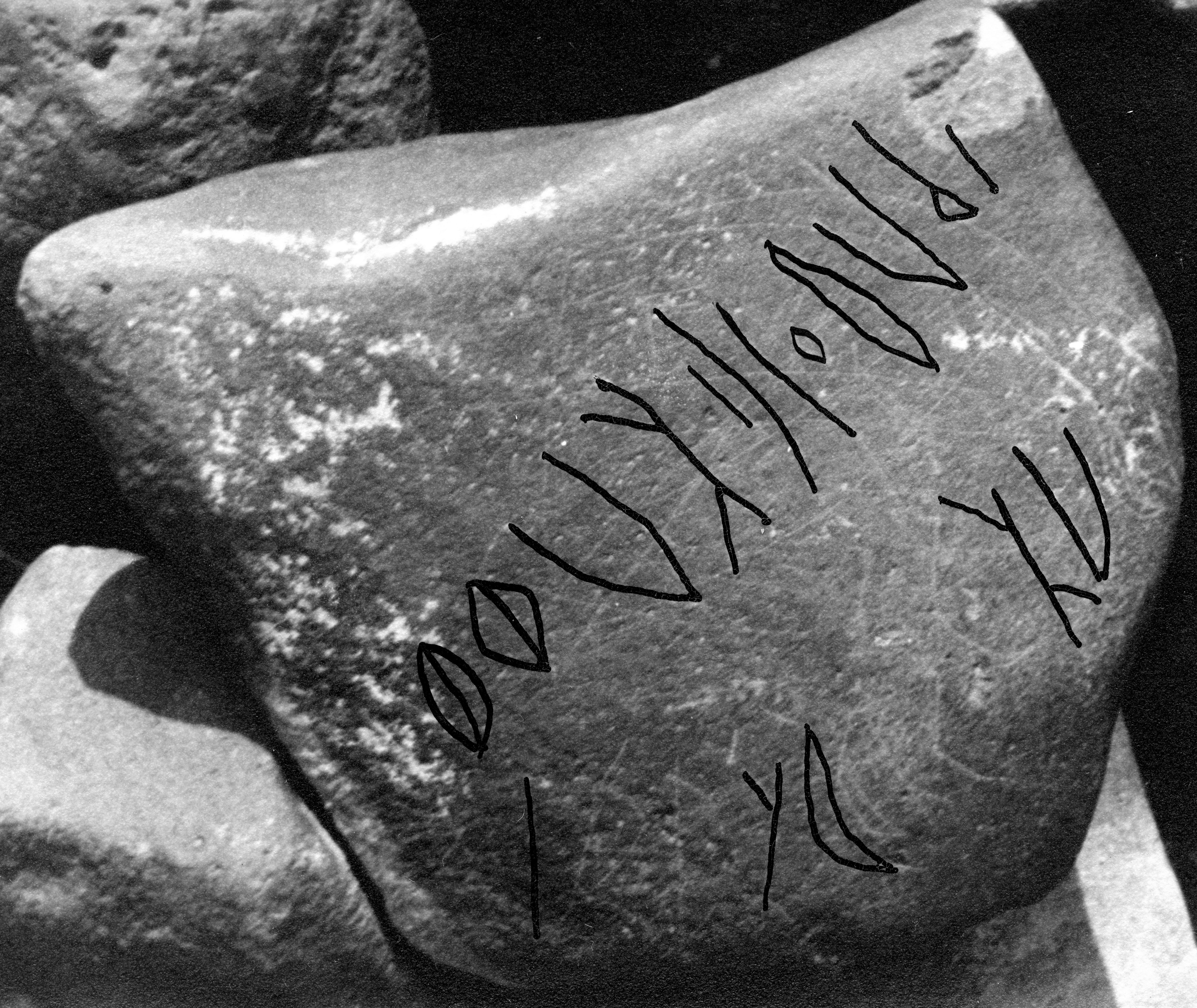 inscription of siglum SIJ 711