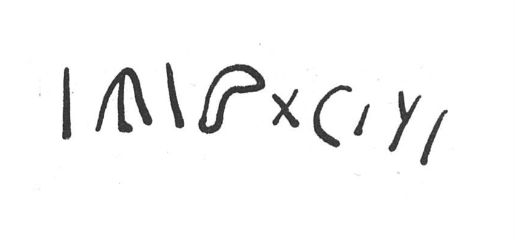 inscription of siglum SIJ 794