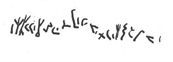 inscription of siglum SIJ 812