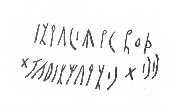 inscription of siglum SIJ 835