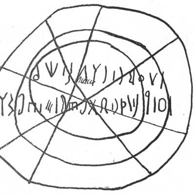 inscription of siglum SIJ 843