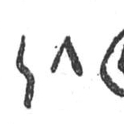 inscription of siglum SIJ 845