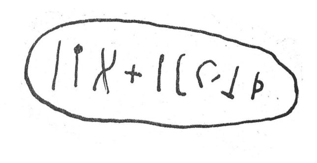 inscription of siglum SIJ 850