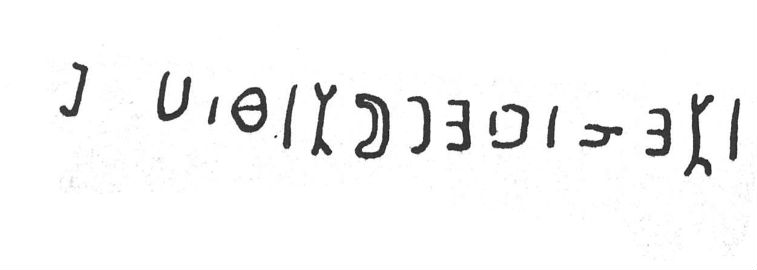 inscription of siglum SIJ 859