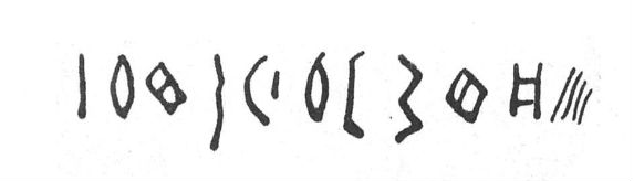 inscription of siglum SIJ 878