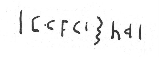inscription of siglum SIJ 894